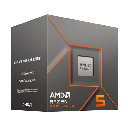 AMD RYZEN 5 8400F 4.2GHZ 6-Core AM5 CPU