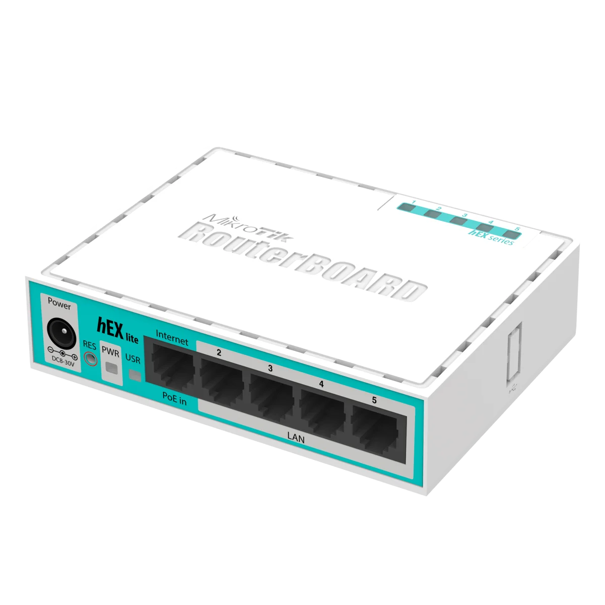MikroTik hEX Lite - 5 Port Ethernet Desktop Router