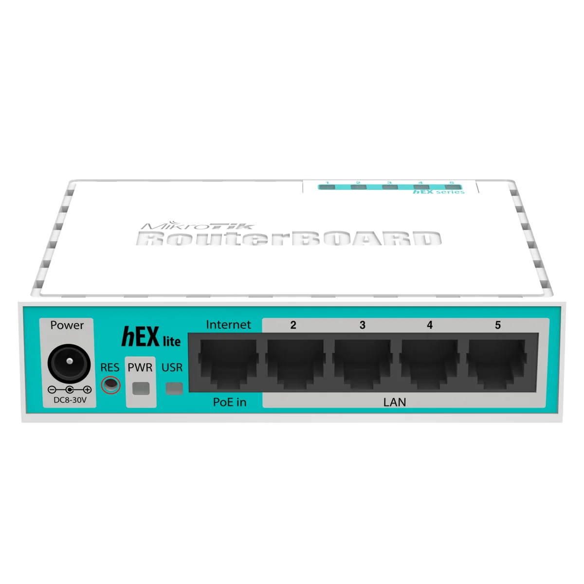 MikroTik hEX Lite - 5 Port Ethernet Desktop Router