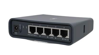 MikroTik hAP ac Lite Tower 750Mbps WiFi 5 Router