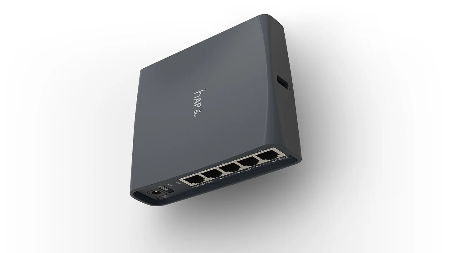 MikroTik hAP ac Lite Tower 750Mbps WiFi 5 Router