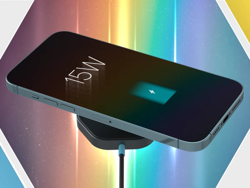 Canyon HEXAGON 110 15W Qi2 Wireless Charger - Black