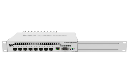 MikroTik CRS309-1G-8S+IN - 8 x SFP+ 10Gbps Ports, 1  x Gigabit Port Cloud Router Switch