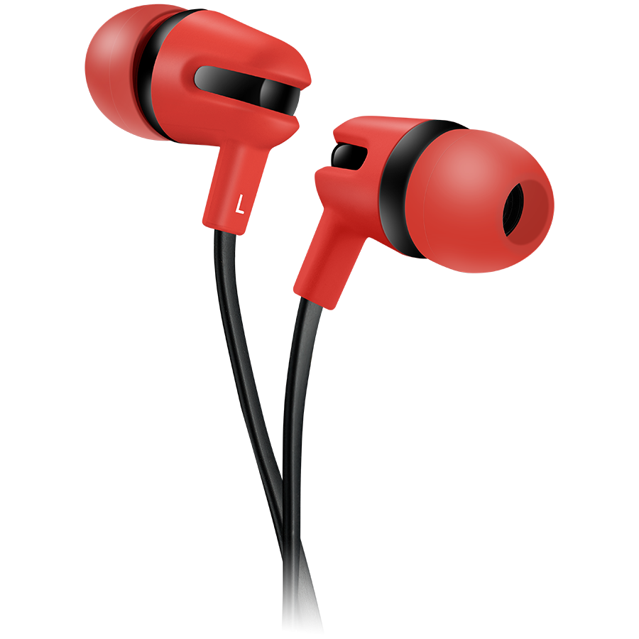 Canyon Stereo Earphones EPM-01 - Red