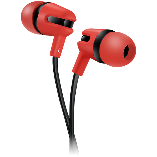 Canyon Stereo Earphones EPM-01 - Red
