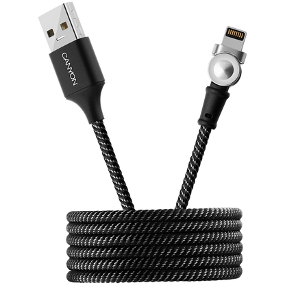 Canyon Lightning Cable CFI-8 A-L Magnetic 10W 1m - Black