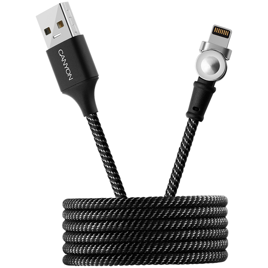 Canyon Lightning Cable CFI-8 A-L Magnetic 10W 1m - Black