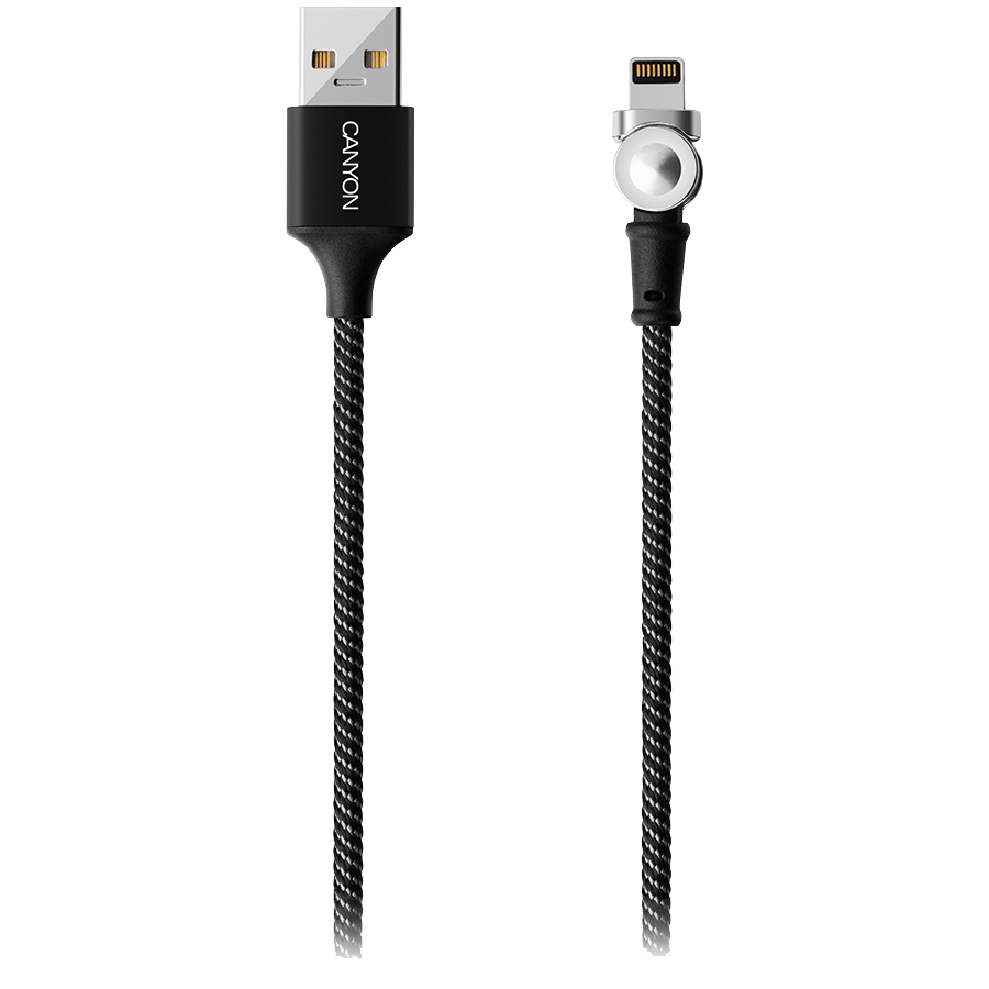 Canyon Lightning Cable CFI-8 A-L Magnetic 10W 1m - Black
