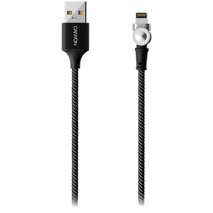 Canyon Lightning Cable CFI-8 A-L Magnetic 10W 1m - Black