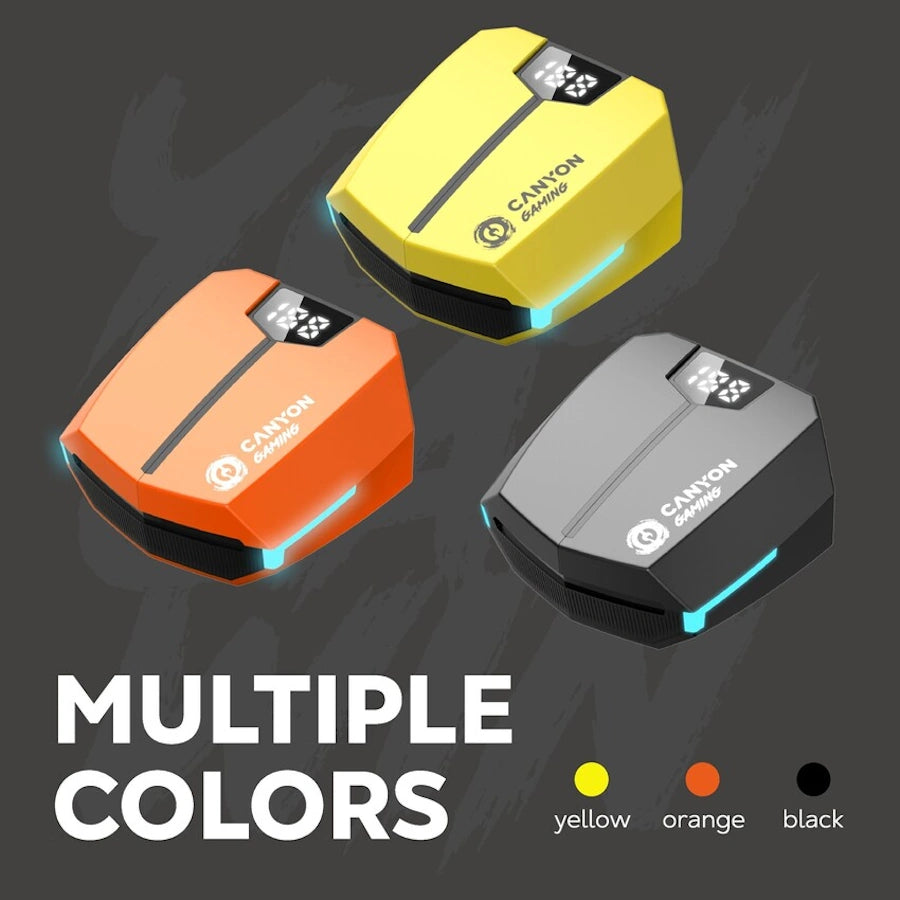 Canyon Doublebee GTWS-2 Gaming True Wireless Earbuds - Orange