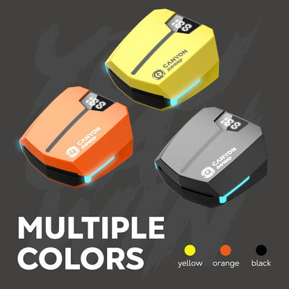 Canyon Doublebee GTWS-2 Gaming True Wireless Earbuds - Orange