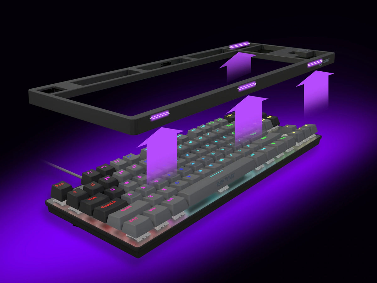 Lorgar Azar 514TKL Gaming Keyboard - Black