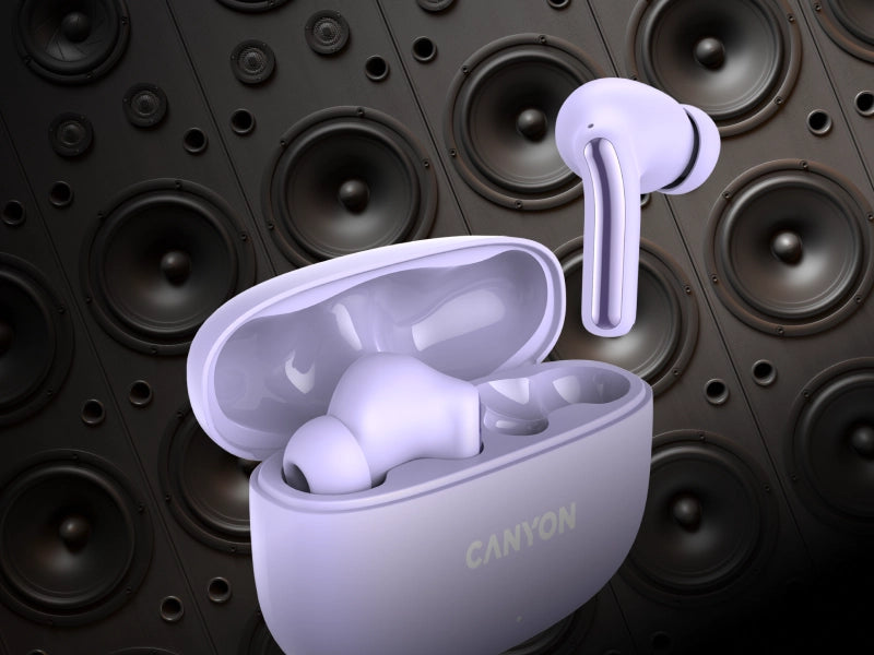 Canyon OnGo-9 True Wireless Earbuds - Purple