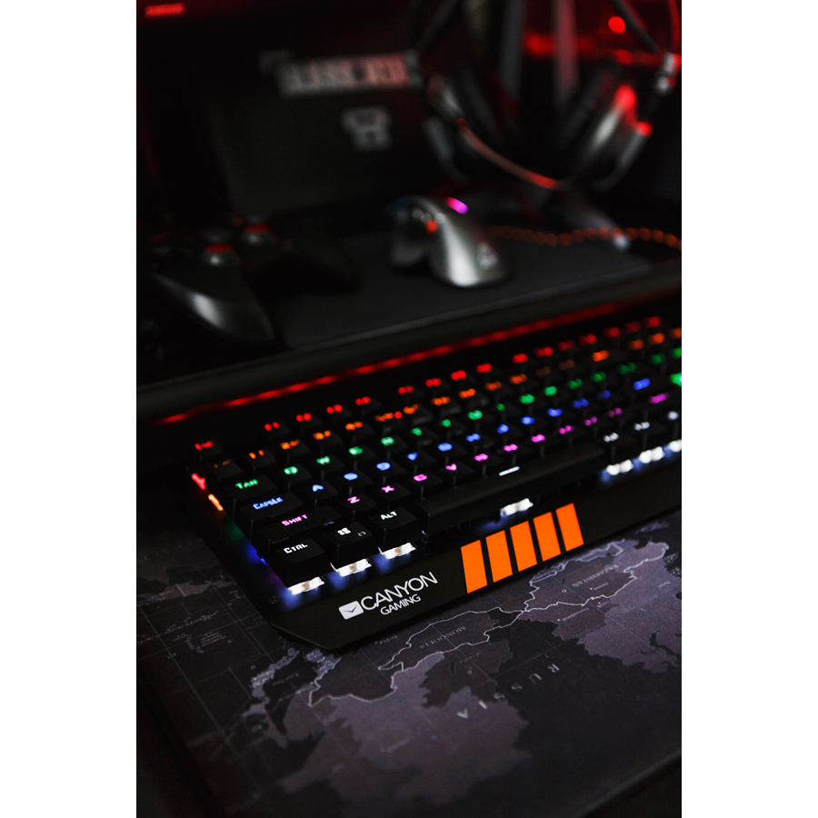 Canyon Hazard Mechanical Gaming Keyboard GK-6 - Black