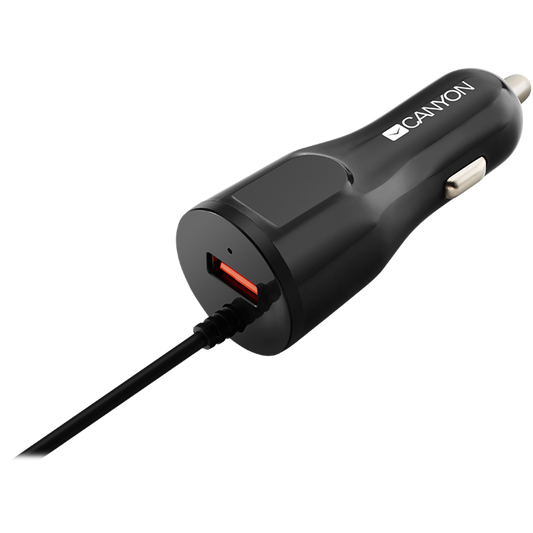 Canyon Car Charger 2.4A USB-A Built-in Lightning