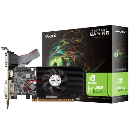 Arktek Nvidia GT610 2GB DDR3 64-bit Graphics Card