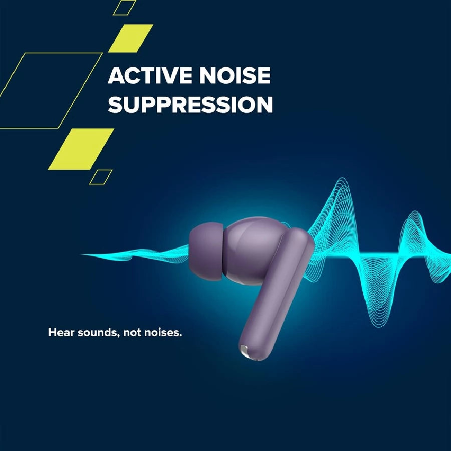 Canyon OnGo TWS-10 ANC+ENC True Wireless Earbuds - Grey