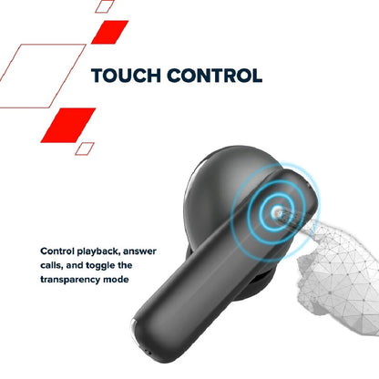 Canyon OnGo TWS-10 ANC+ENC True Wireless Earbuds - Grey