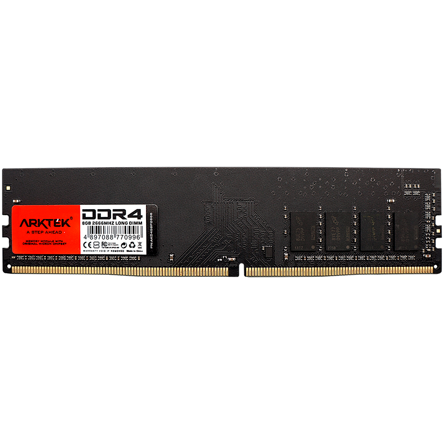 Arktek PC Desktop Memory 8GB DDR4 PC-3200 DIMM RAM Module