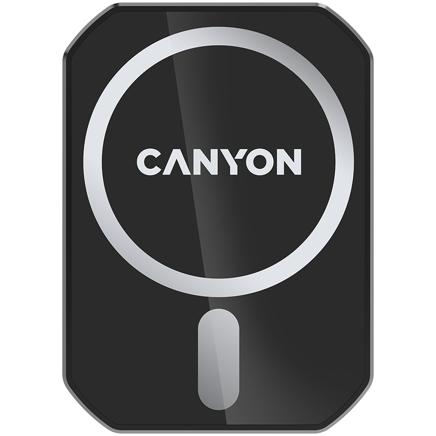 Canyon CM-15 15W Wireless Magnetic Car Charger
