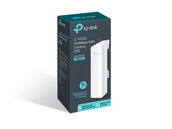 TP-Link 2.4GHz 300Mbps 9dBi Outdoor CPE - CPE210