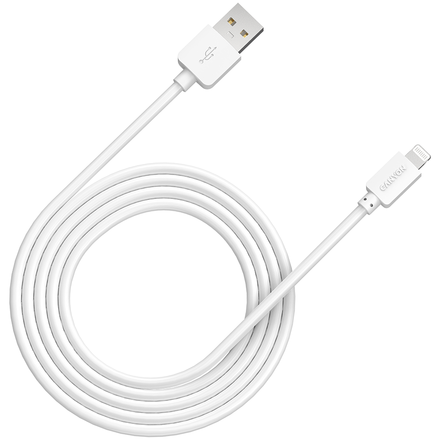 Canyon Lightning to USB-A 5W 1M - White