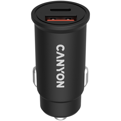 Canyon Car Charger PD 30W QC 3.0 USB-C USB-A