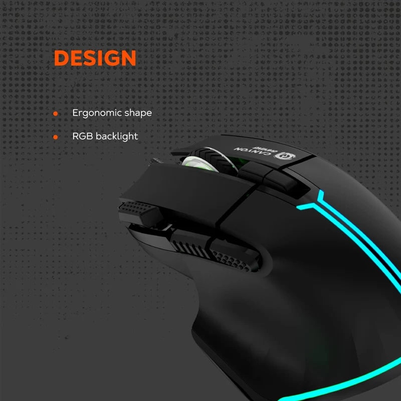 Canyon Gaming Mouse GM-636 Fortnax - White