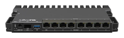 MikroTik RB5009UPr+S+IN - All Ports PoE-in & PoE-out - 7 Gigabit, 1 x 2.5Gbps SFP+ Quad Core Router