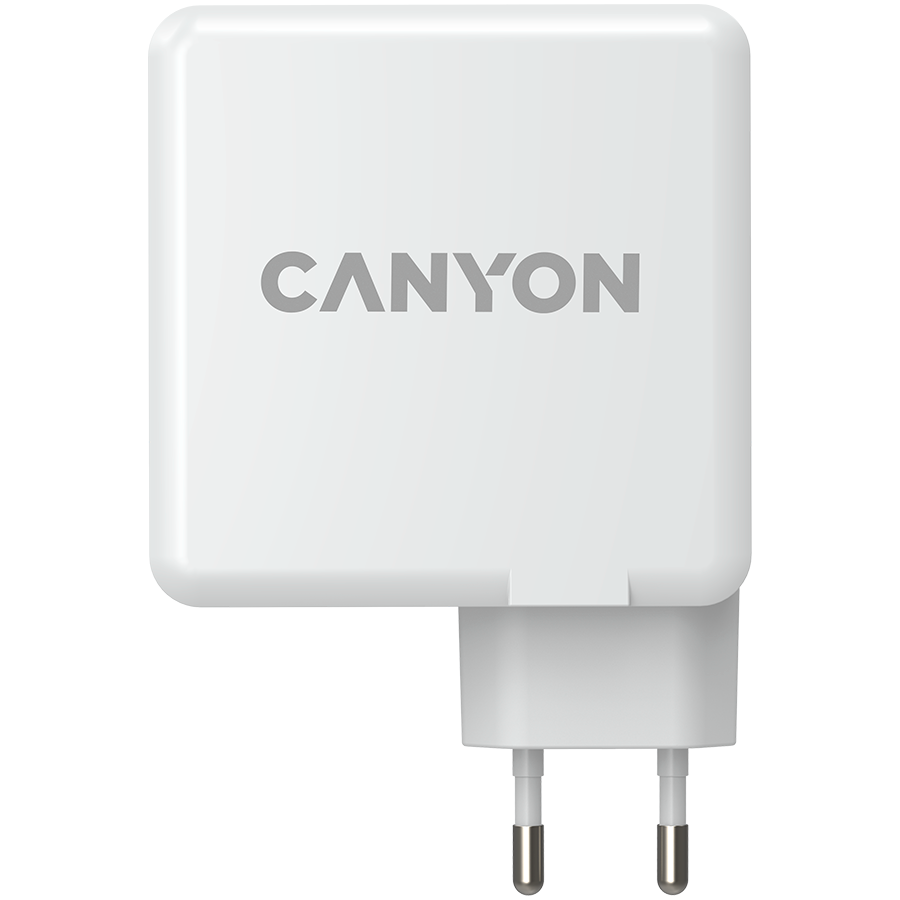 Canyon H-100 GaN 100W USB-C/USB-A Charger - White