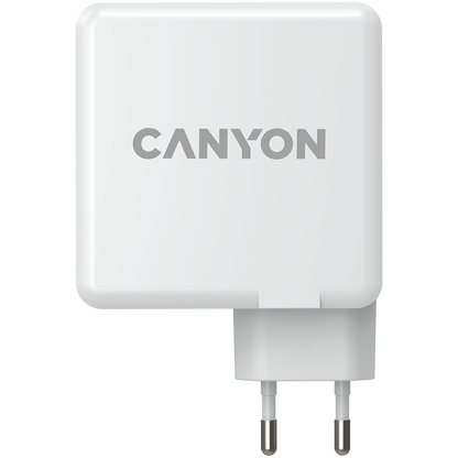 Canyon H-100 GaN 100W USB-C/USB-A Charger - White
