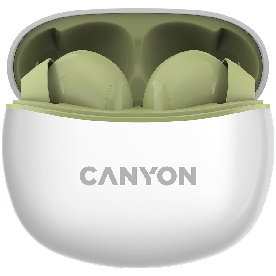Canyon TWS-5 True Wireless Earbuds - Green