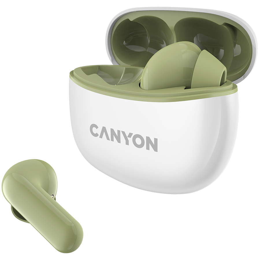 Canyon TWS-5 True Wireless Earbuds - Green