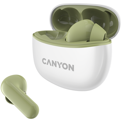 Canyon TWS-5 True Wireless Earbuds - Green