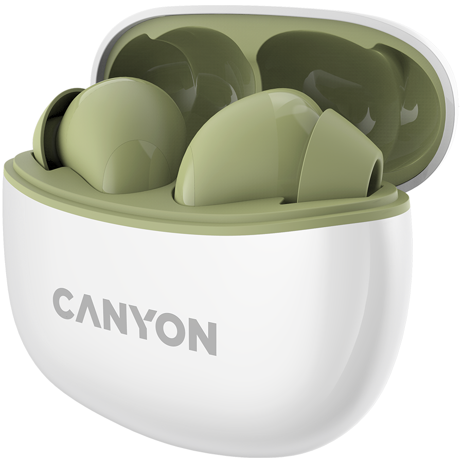 Canyon TWS-5 True Wireless Earbuds - Green