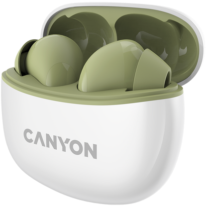Canyon TWS-5 True Wireless Earbuds - Green