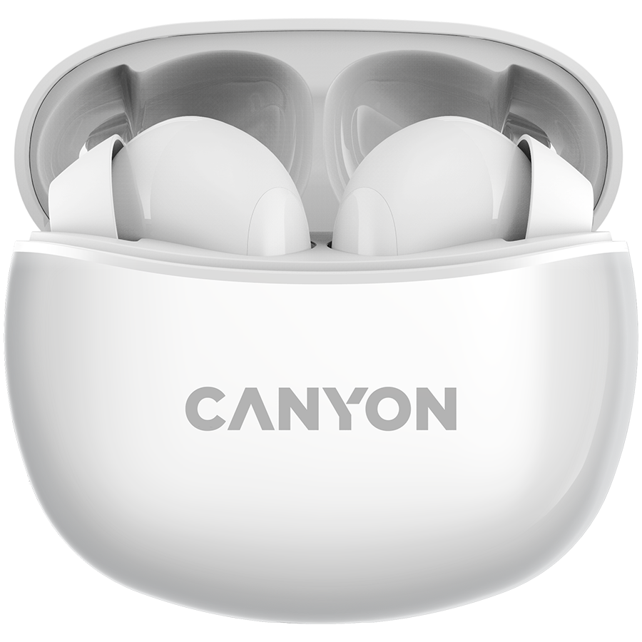 Canyon TWS-5 True Wireless Earbuds - White