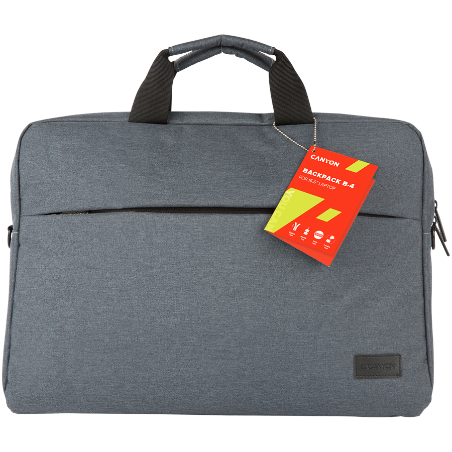 Canyon Elegant B-4 Laptop Bag - Grey