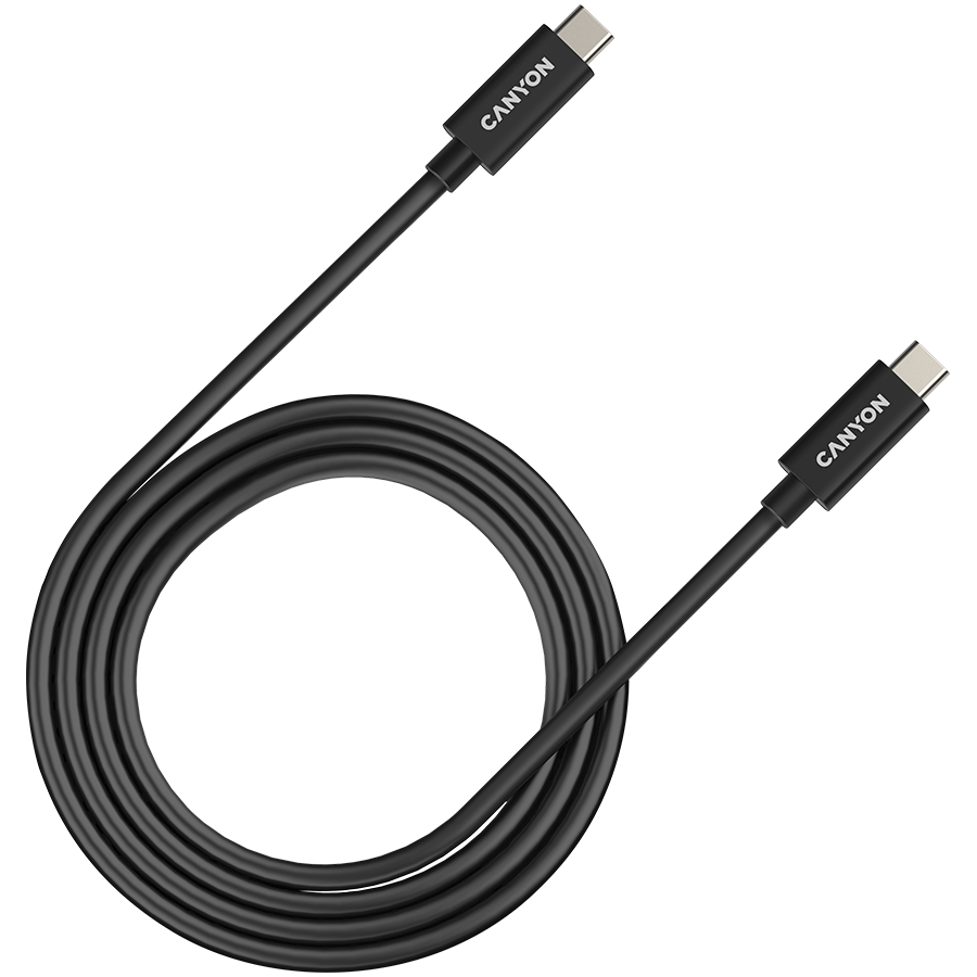 Canyon USB-C to USB-C 240W 40Gbps 1M - Black