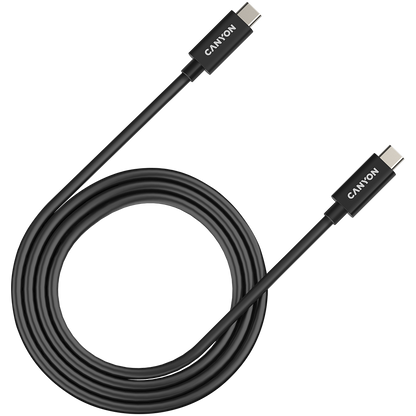 Canyon USB-C to USB-C 240W 40Gbps 1M - Black