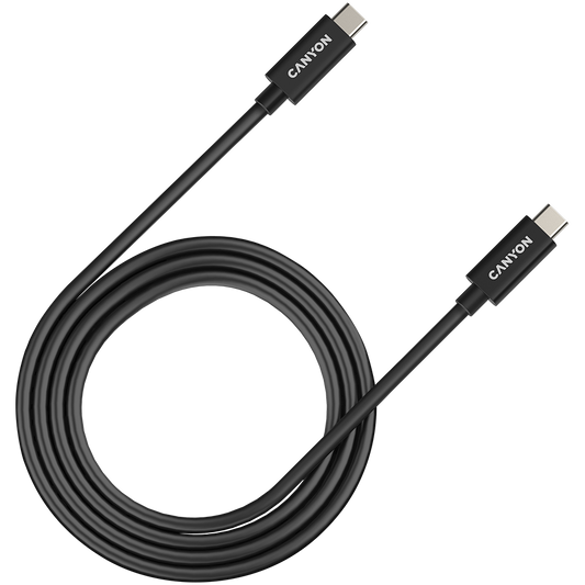 Canyon USB-C to USB-C 240W 40Gbps 1M - Black