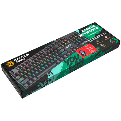 Canyon Gaming Keyboard Deimos GK-4 - Black