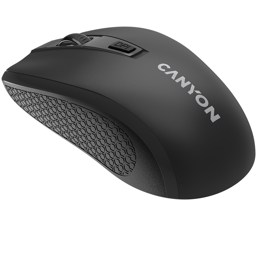Canyon Wireless Mouse MW-7 - Black