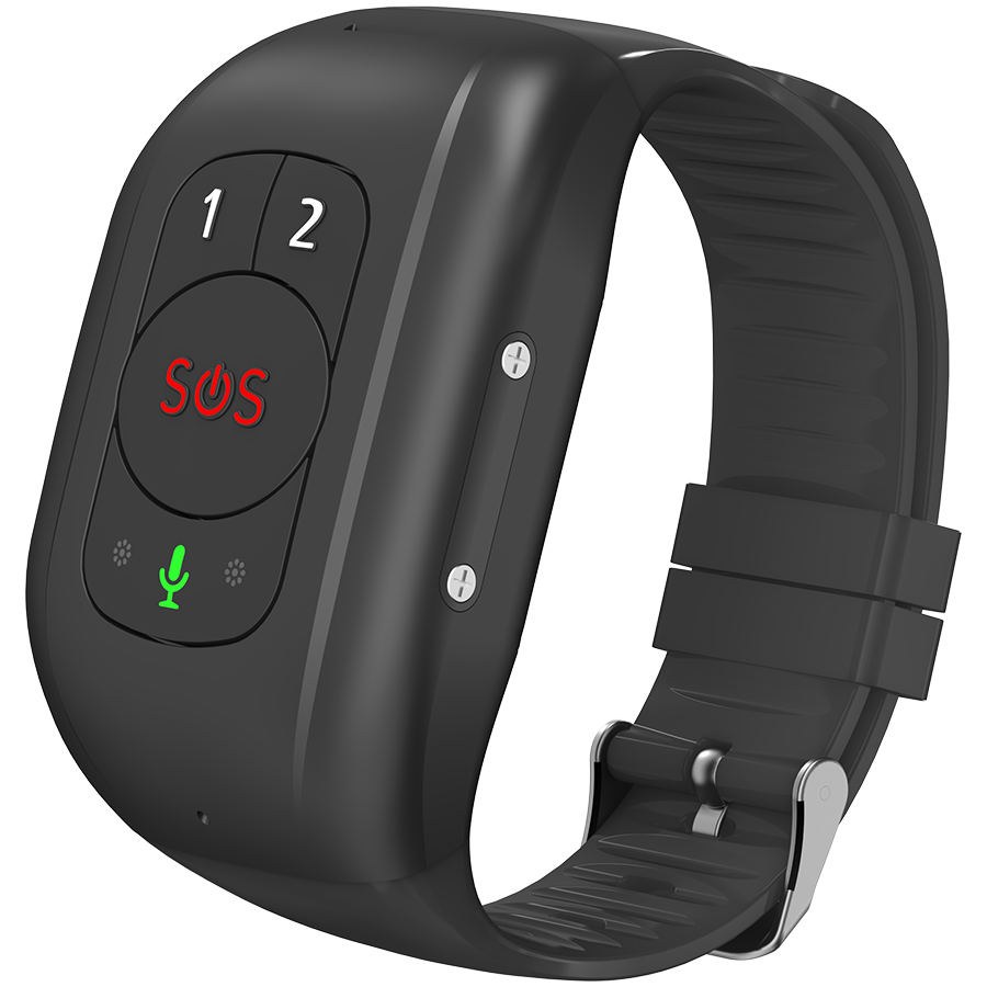 Canyon Safetrack AI ST-02 4G GPS Smart Watch - Black