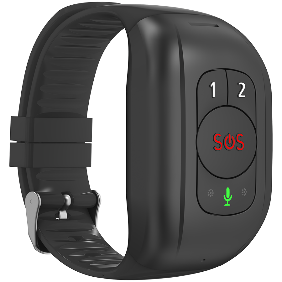 Canyon Safetrack AI ST-02 4G GPS Smart Watch - Black