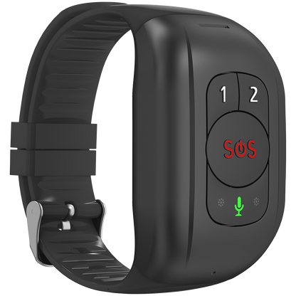 Canyon Safetrack AI ST-02 4G GPS Smart Watch - Black