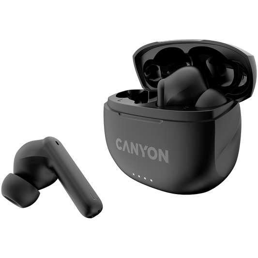 Canyon TWS-8 ENC True Wireless Earbuds - Black