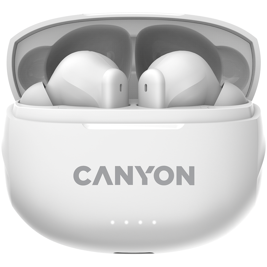 Canyon TWS-8 ENC True Wireless Earbuds - White