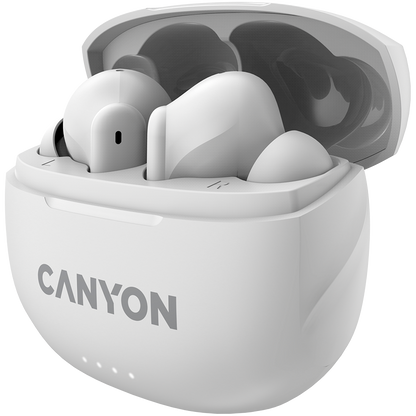 Canyon TWS-8 ENC True Wireless Earbuds - White
