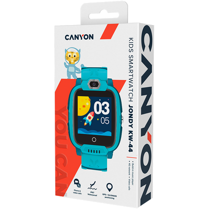 Canyon Jondy KW-44 4G Kids Smart Watch - Green